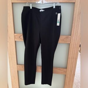 Calvin Klein Black Pants with Logo Accent